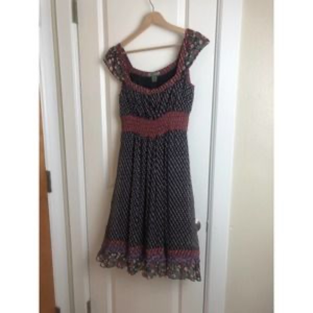 Anthropologie Maple Midi Dress - Picture 2 of 9
